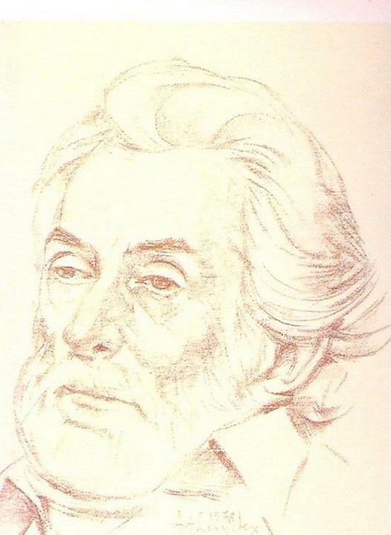 Tekening van Anton Luyckx